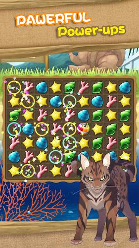 Cat Island Diary~Happy Match 3 Capture d'écran 3