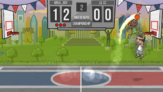 Basketball Battle Tangkapan skrin 2