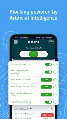 Blockerx：ポルノブロッカー スクリーンショット 1