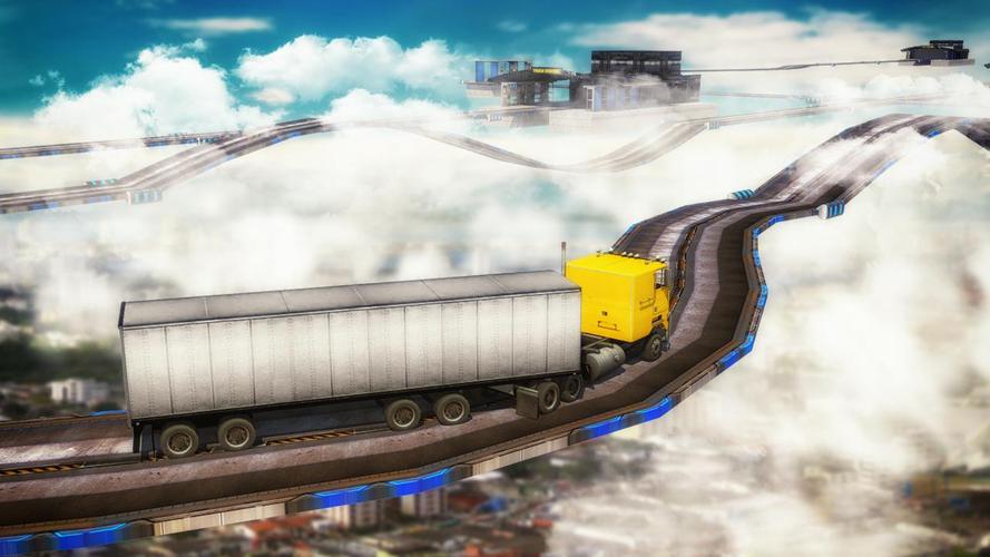 Impossible 18 Wheeler Truck Dr Captura de tela 1