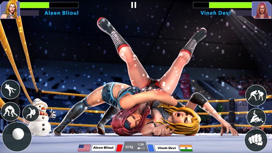 Bad Girls Wrestling Game应用截图第0张