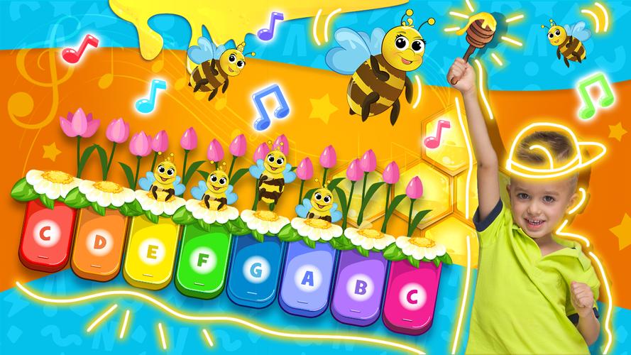 Vlad and Niki: Kids Piano ภาพหน้าจอ 0