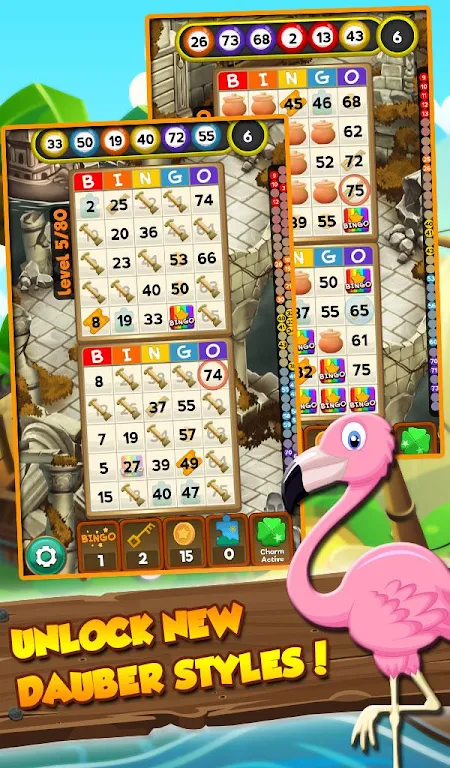 Bingo Treasure Quest - Paradise Island Riches ภาพหน้าจอ 2