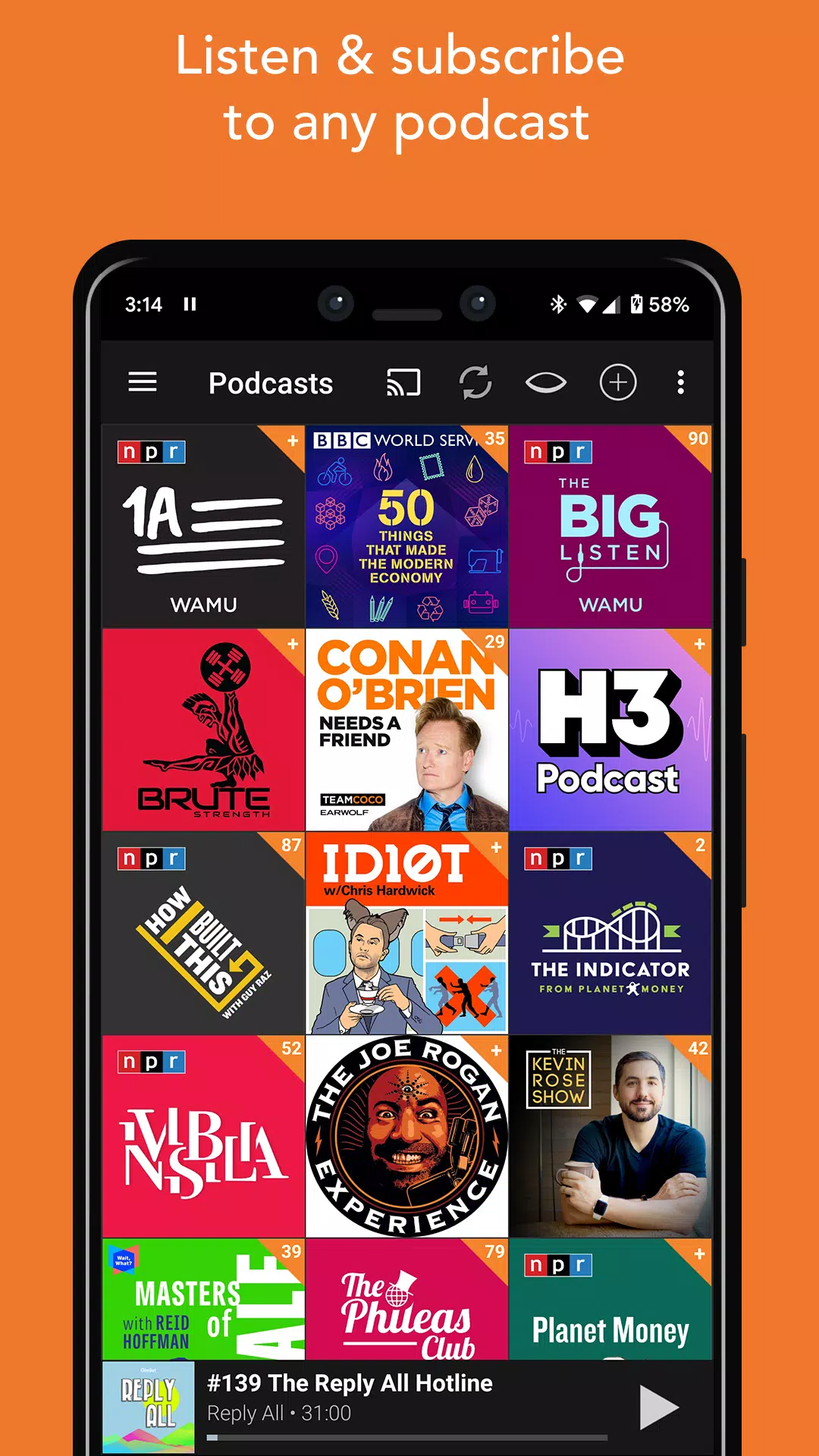 Podcast Addict স্ক্রিনশট 2