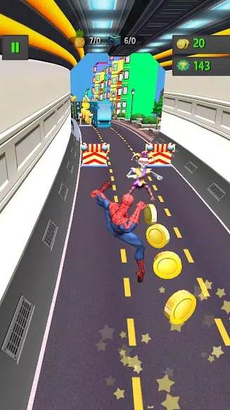 Spider Run Avenger Ảnh chụp màn hình 2