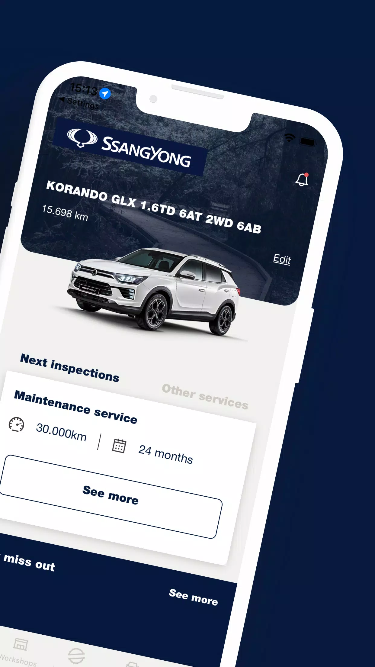 SsangYong App স্ক্রিনশট 1