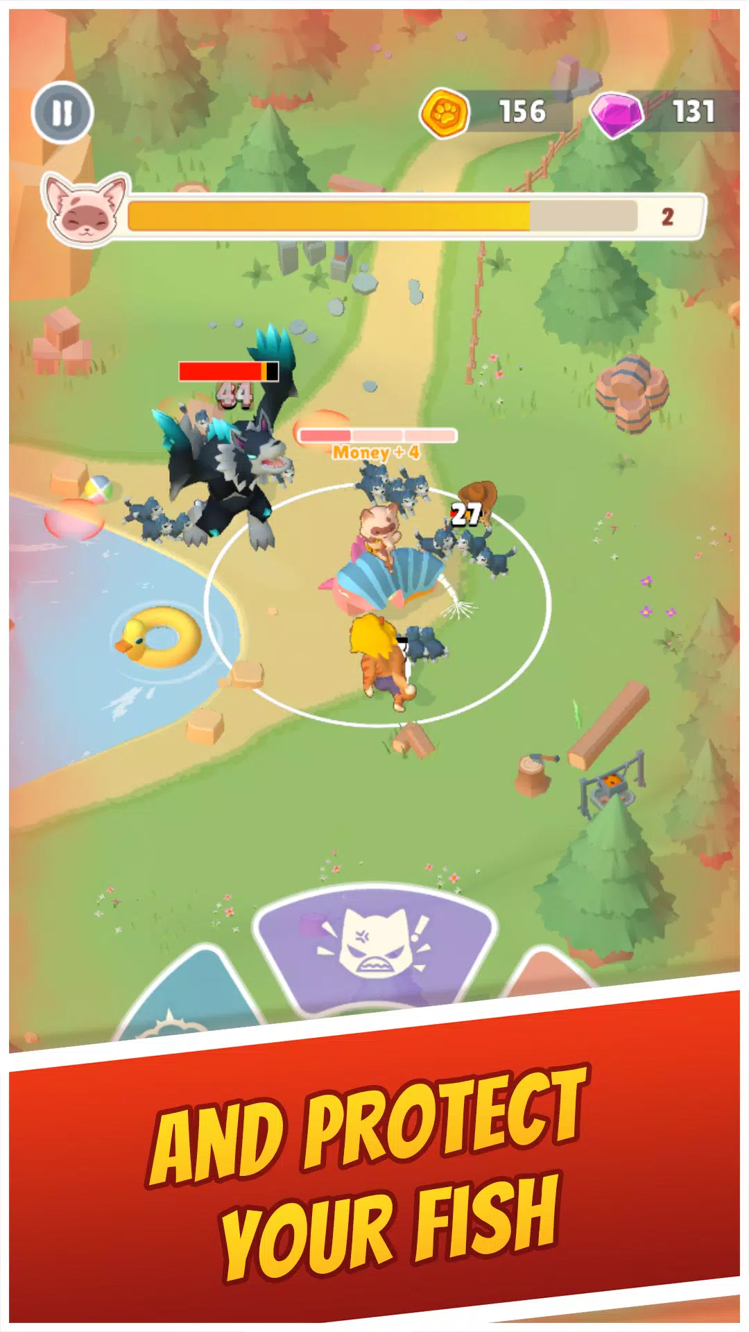 Cat Hero: Idle Tower Defense应用截图第0张