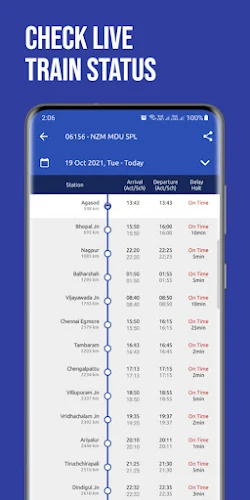 Mobile IRCTC Ticket Booking 스크린샷 2