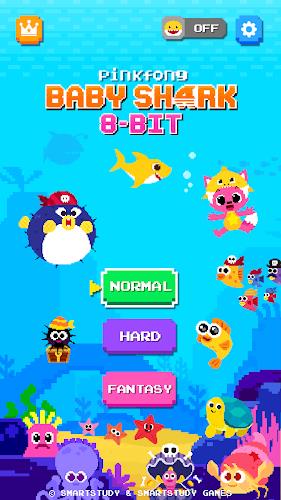 BabyShark 8BIT:Finding Friends Ảnh chụp màn hình 0