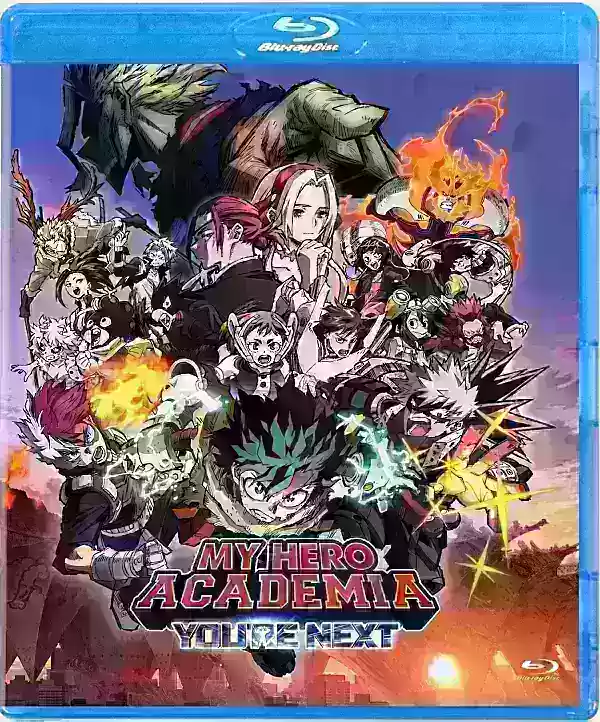 My Hero Academia You're Next Blu-ray cover