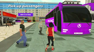 Euro Bus Simulator Games 2022 स्क्रीनशॉट 3