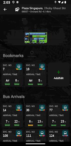 Schermata SG Bus Arrival Times 2