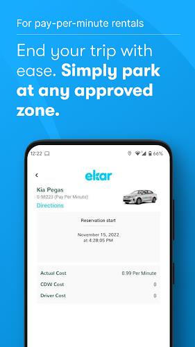 ekar Car Rental - No Deposit Capture d'écran 2