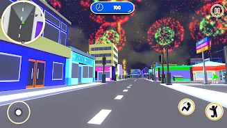 Diwali Fireworks Simulator 3D Скриншот 1