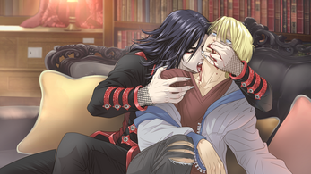 Vampire Slave: A Yaoi Visual Novel ภาพหน้าจอ 1