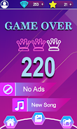 Danish Zehen Piano Tiles Game Captura de tela 3