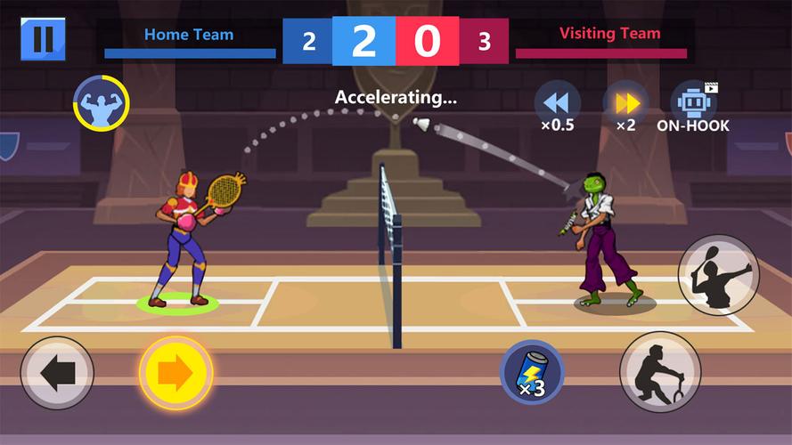 Badminton Hero-Championship Captura de pantalla 2