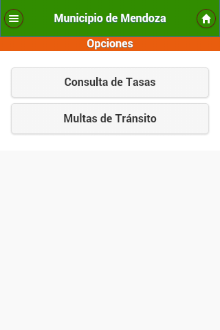 Schermata Tasas y Multas 1