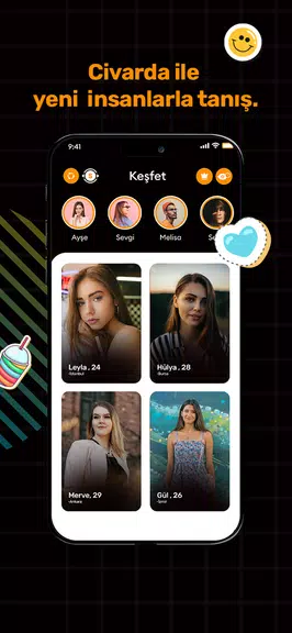 Schermata Around Find Friends Meet 2