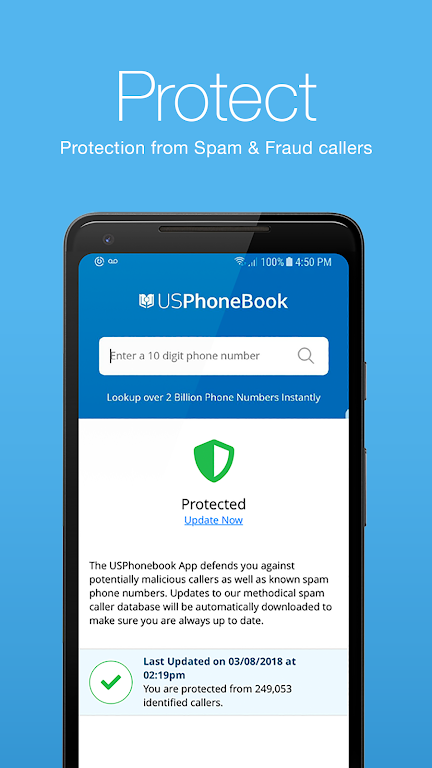 USPhoneBook Ảnh chụp màn hình 2