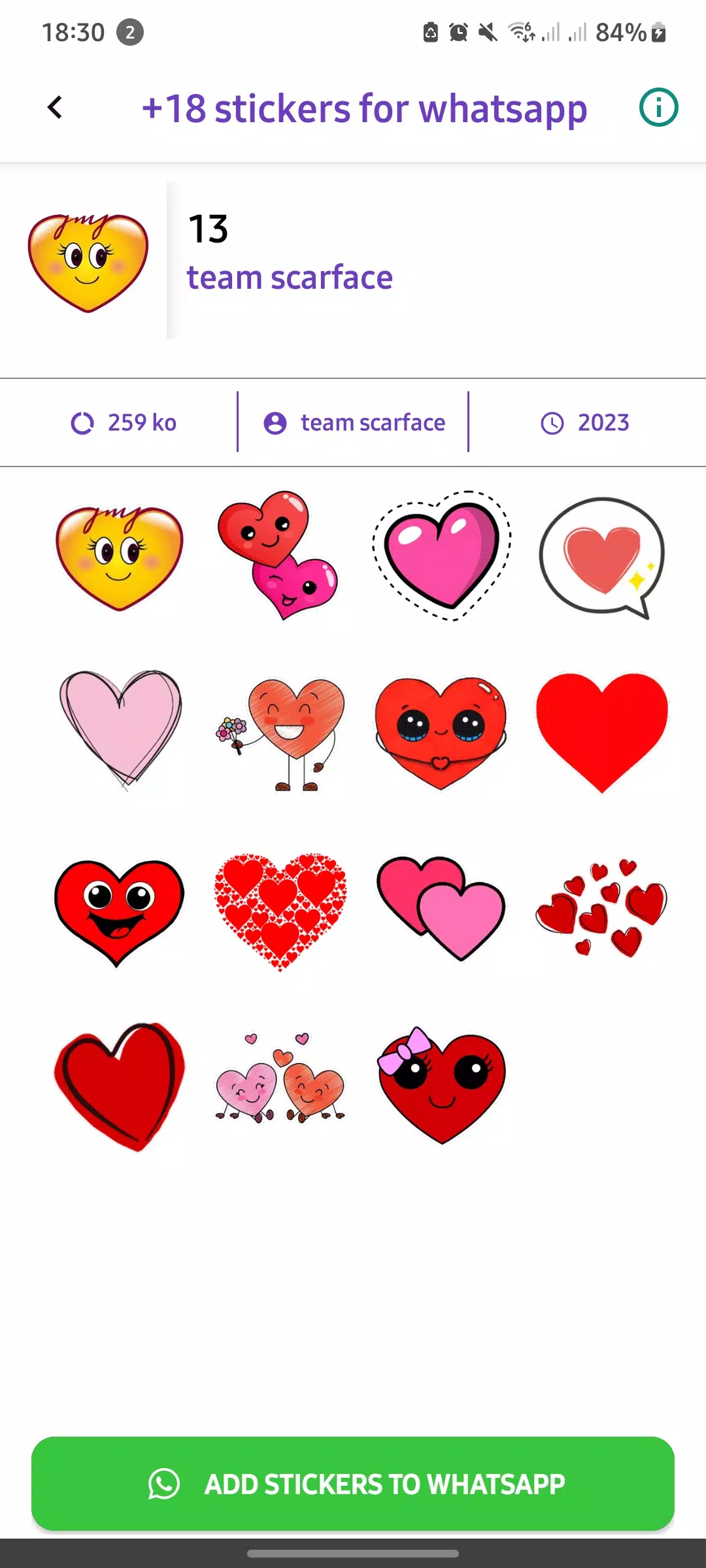 +18 Stickers For WhatsApp スクリーンショット 3