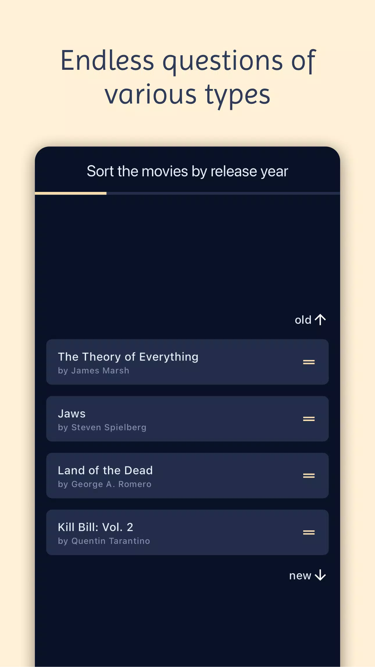 Movie & Actor Quiz スクリーンショット 1