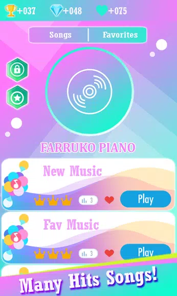 Farruko Piano Tiles Game スクリーンショット 0