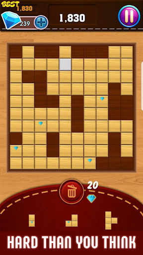 Block Puzzle : Classic Wood Capture d'écran 0