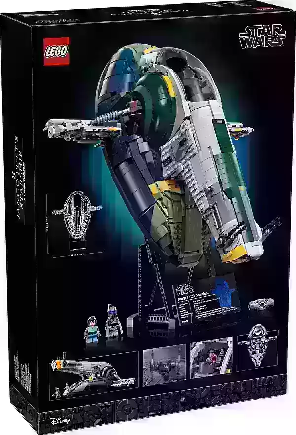 Lego revela a nave estelar de Jango Fett, New Star Wars sets à frente de maio, o quarto