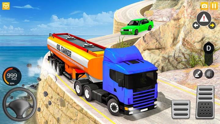 Oil-Truck Games: Driving Games ဖန်သားပြင်ဓာတ်ပုံ 0