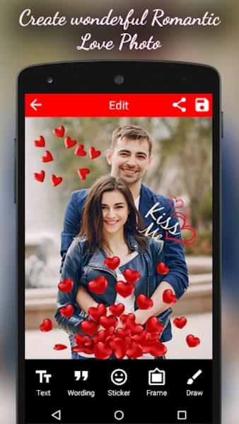 Love Cards - Photo Frames Скриншот 3