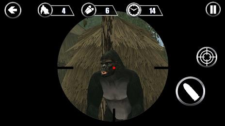 Gorilla Hunter: Hunting games ဖန်သားပြင်ဓာတ်ပုံ 3