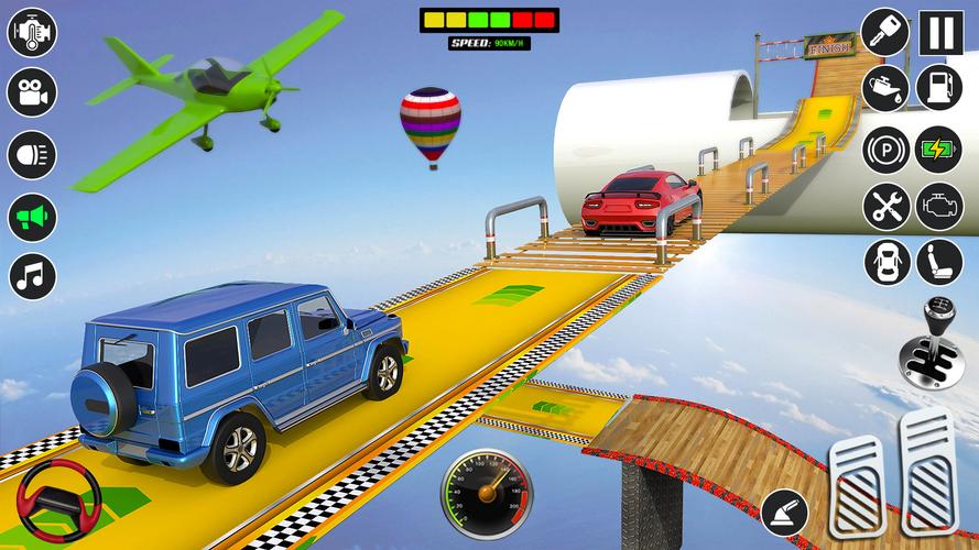 Mega Ramp Car Stunt Games 3d Captura de pantalla 0