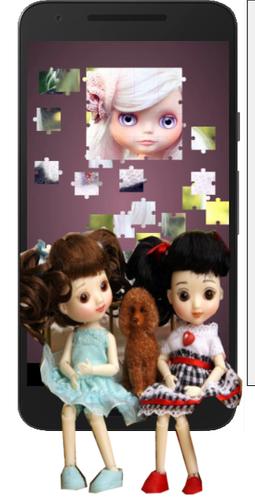 Cute Dolls Jigsaw Slide Puzzle Screenshot 1