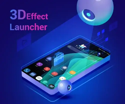 3D Effect Launcher, Cool Live Скриншот 0