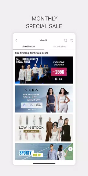 BIDU - Fashion & Shopping Capture d'écran 2