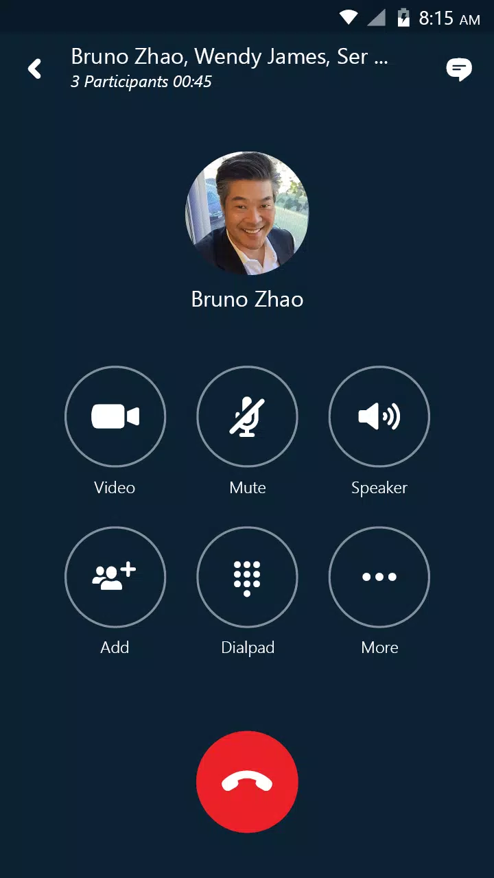 Skype for Business for Android スクリーンショット 0