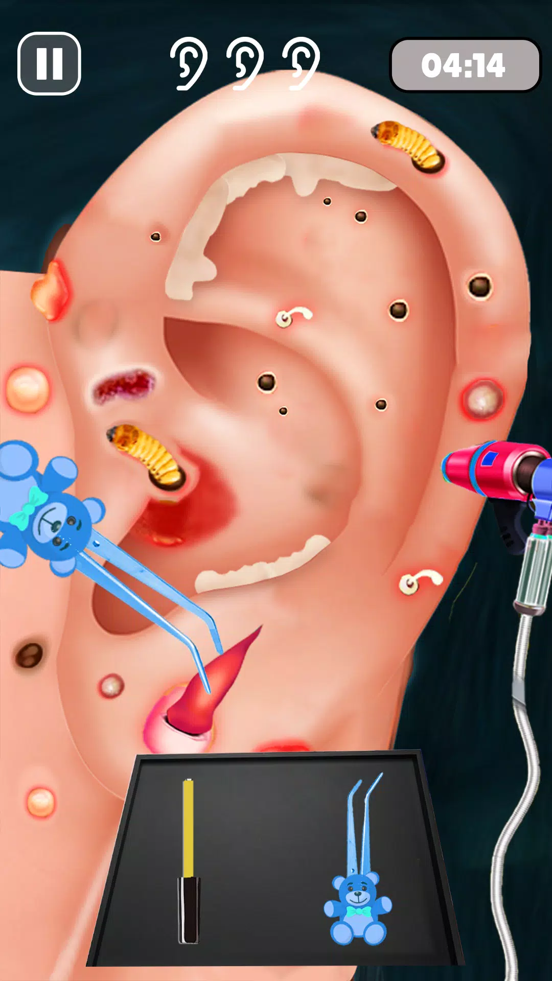 Ear Salon ASMR Doctor Game 스크린샷 1