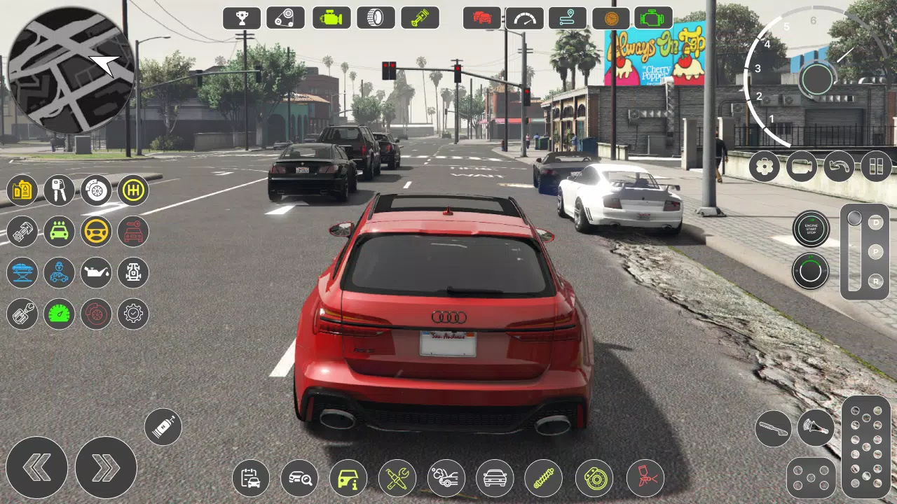 Street Speed: Audi RS6 Driving Screenshot 2