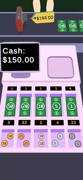 Cashier games - Cash register Tangkapan skrin 1