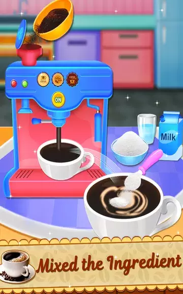 My Cafe - Coffee Maker Game Tangkapan skrin 2