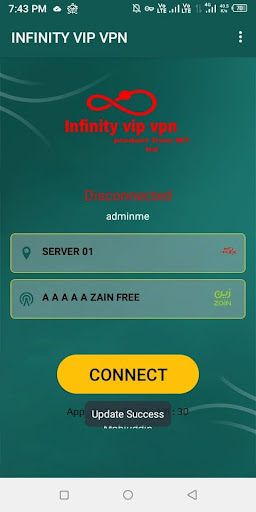 Infinity vip vpn স্ক্রিনশট 3