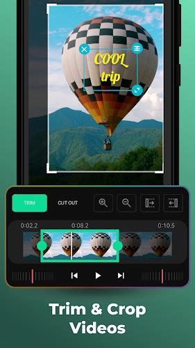 Video Editor & Maker AndroVid Zrzut ekranu 1