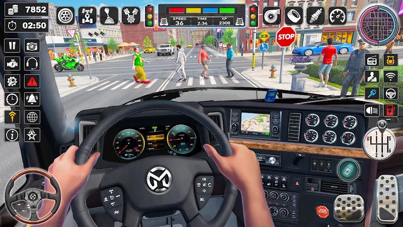 Truck Driving School Games Pro Captura de pantalla 3