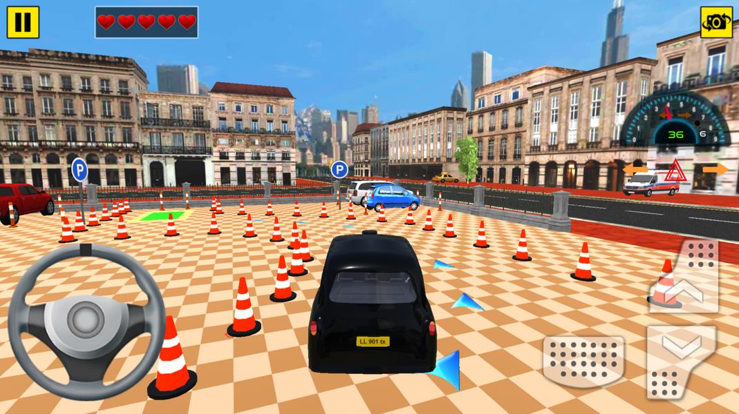 City Taxi Driving Sim 2020 Ekran Görüntüsü 0