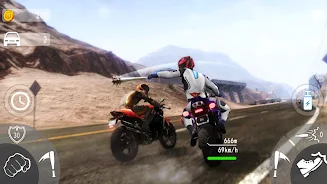 Crazy Moto: Bike Shooting Game ဖန်သားပြင်ဓာတ်ပုံ 1