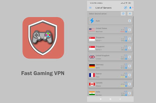 Pro Gamer VPN -Fast Gaming VPN Ekran Görüntüsü 1