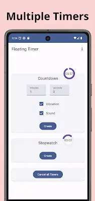 Floating Timer Скриншот 0