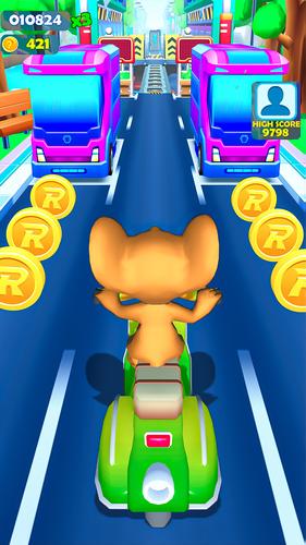 Cat Run : Tom Subway Runner 3D 스크린샷 0