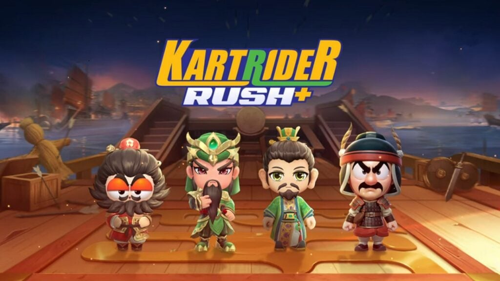 KartRider Rush+ Drops Staffel 27 bald mit Fahrern aus den Three Kingdoms -Ära!